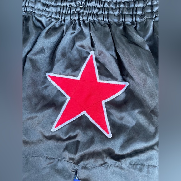 Fairtex Blue and Black Muay Thai Shorts - Picture 6 of 11